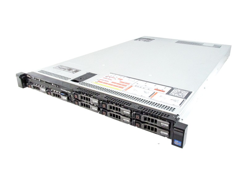 Подробное фото Сервер DELL PowerEdge R620 Xeon 2x E5-2640 48Gb 10600R DDR3 8x noHDD 2.5" SAS Perc H710mini, 512Mb, DVD, 2*PSU 750W