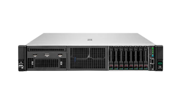 Изображение Сервер HP Proliant DL380 G10 Xeon 2x Gold 6136 192Gb DDR4 2400T 8x 2.5" SATA/SSD RAID S100i SR 2xPSU 500W