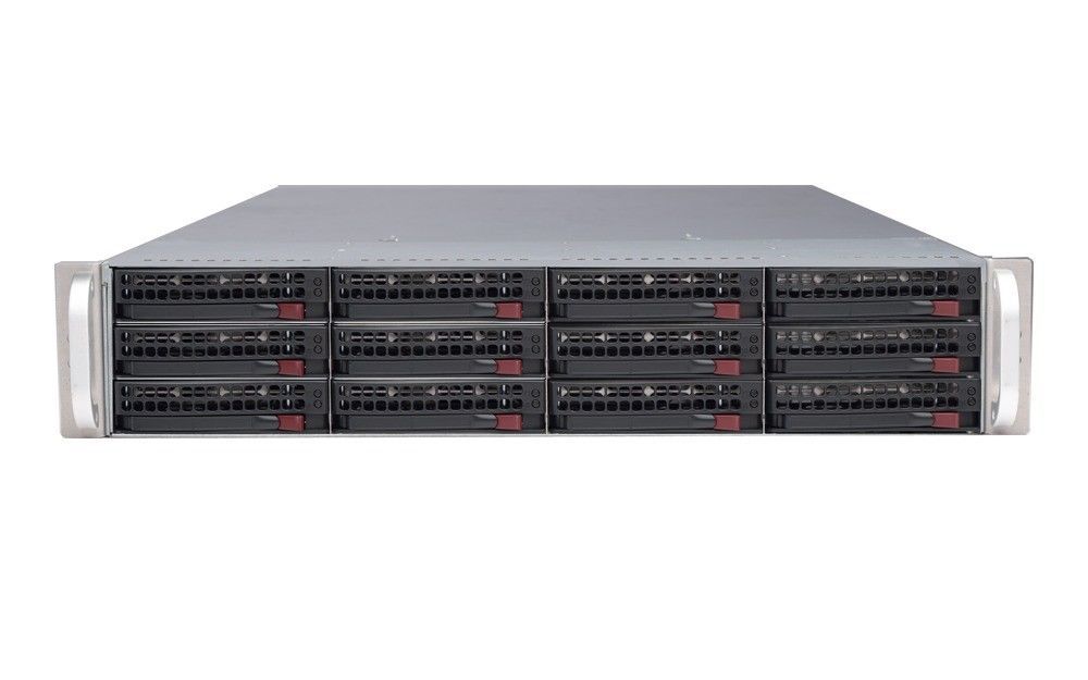 Подробное фото Сервер Supermicro 6026TR 4x Xeon E5645 128Gb 2133P DDR4 12x noHDD 3.5" SATA/SSD, RAID Intel ICH10R, PSU 750W