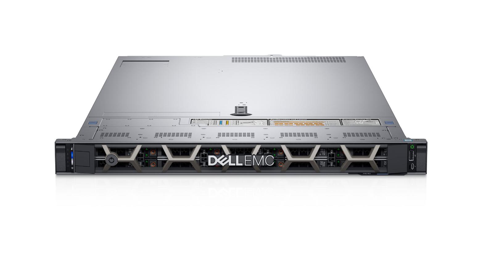 Изображение Сервер DELL PowerEdge R640 Xeon 2x Platinum 8176 512Gb DDR4 2400T 8x noHDD 2.5", SAS RAID Perc H330, 2*PSU 750W