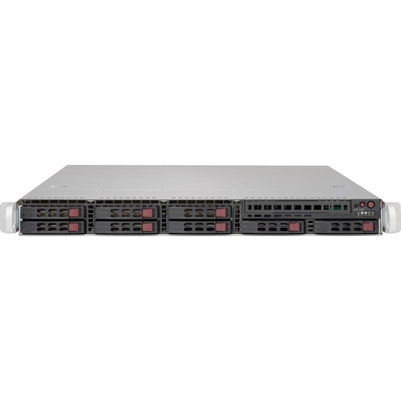 Изображение Сервер Supermicro 1028R Xeon 2x E5-2660v3 128Gb 2133P DDR4 8x noHDD 2.5" SAS/SATA, RAID Broadcom 3108, 2048Mb, 2xPSU 600W