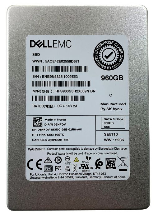 SSD 2,5" SК Нyniх  960Gb SATA 6G  