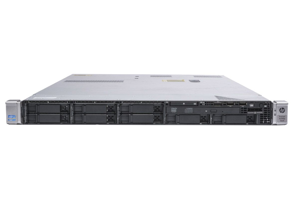 Подробное фото Сервер HP Proliant DL360P G8 2*Xeon E5-2680 96Gb 10600R DDR3 8x noHDD 2.5" SAS RAID p420i, 512Mb 2xPSU 460W