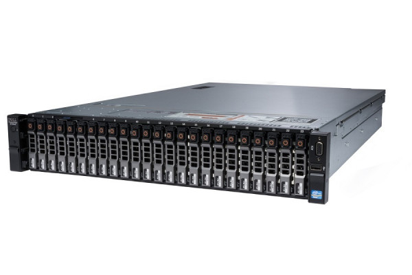 Подробное фото Сервер DELL PowerEdge R720XD 2x E5-2695v2 128Gb 10600R DDR3 24x noHDD 2.5" SAS RAID Perc H710 mini, 512Mb, 2*PSU 750W