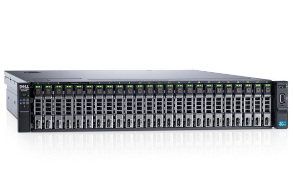 Подробное фото Сервер DELL PowerEdge R730XD 2x Xeon E5-2680v4 128Gb 2133P DDR4 26x noHDD 2.5", SAS RAID Perc H730, 1024Mb, 2*PSU 750W