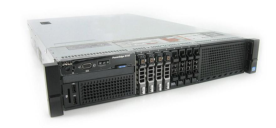 Подробное фото Сервер DELL PowerEdge R820 Xeon 4x E5-4650v2 128Gb 10600R DDR3 8x noHDD 2.5" SAS RAID Perc H710, DVD, 2*PSU 1100W
