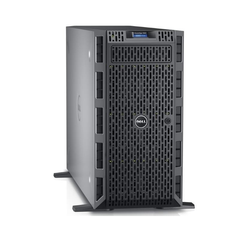 Подробное фото Сервер DELL PowerEdge T630 Xeon 2x E5-2690v3 192Gb 2133P DDR4 16x noHDD 2.5", SAS RAID PERC H330, DVD, 2*PSU 750W