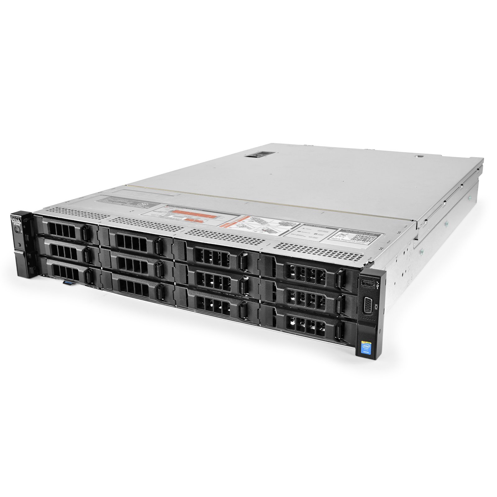 Подробное фото Сервер DELL PowerEdge R730XD Xeon 2x E5-2686v4 192Gb 2133P DDR4 12x noHDD 3.5"+ 2x noHDD 2.5", SAS RAID Perc H730p, 2Gb , 2*PSU 1100W