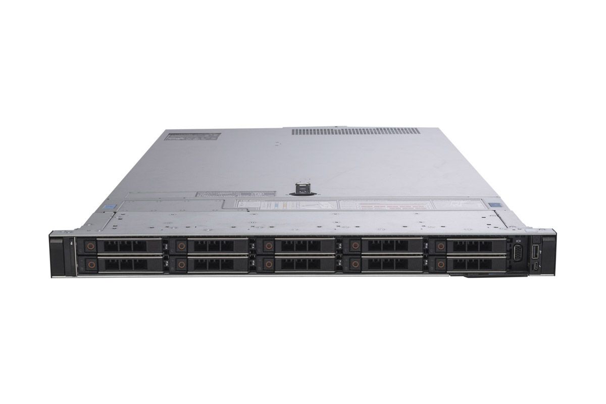 Подробное фото Сервер DELL PowerEdge R640 Xeon 2x Gold 6234 512Gb 2133P DDR4 10x noHDD 2.5", SAS RAID Perc H730p mini, 2*PSU 750W