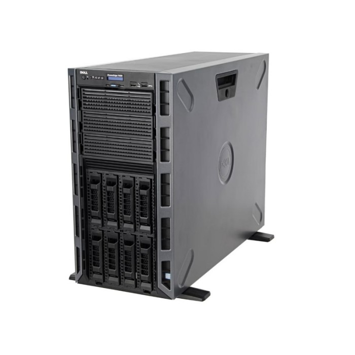 Подробное фото Сервер DELL PowerEdge T430 Xeon 2x E5-2640v4 64Gb 2133P DDR4 8x noHDD 3.5", SAS RAID Perc H330, DVD, 2*PSU 750W