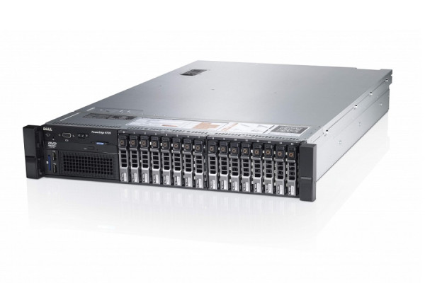Подробное фото Сервер DELL PowerEdge R720 Xeon 2x E5-2640v2 32Gb 10600R DDR3 16x noHDD 2.5" SAS RAID Perc H710 mini, 512Mb, DVD, 2*PSU 750W